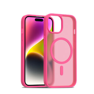 Solidenz FrostMag iPhone 15 hoesje - Fel Roze Main Image