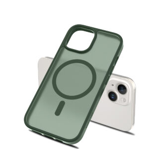 Solidenz FrostMag iPhone 15 hoesje - Groen - 4