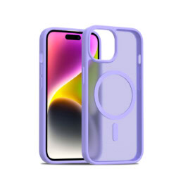 Solidenz FrostMag iPhone 15 hoesje - Lavendel