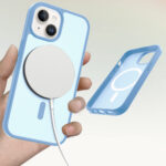 Solidenz FrostMag iPhone 15 hoesje – Sierra blauw - 2