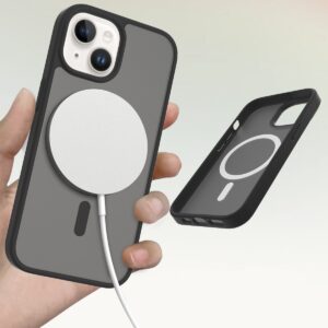 Solidenz FrostMag iPhone 15 hoesje - Zwart - 2