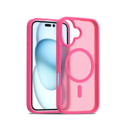 Solidenz FrostMag iPhone 16 hoesje - Fel roze