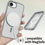 Solidenz FrostMag iPhone 17e / 16e hoesje – Titanium - 2