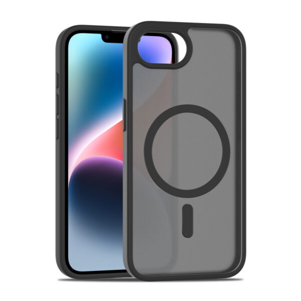 Solidenz FrostMag iPhone 16e hoesje - Zwart