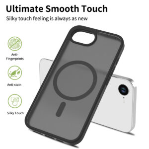 Solidenz FrostMag iPhone 16e hoesje – Zwart - 4
