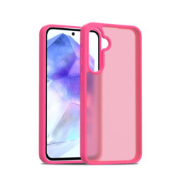 Solidenz Frosted Samsung Galaxy A55 hoesje - Fel roze