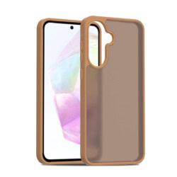 Solidenz Frosted Samsung Galaxy A56 / A36 hoesje - Desert Titanium