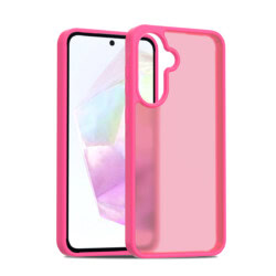 Solidenz Frosted Samsung Galaxy A56 / A36 hoesje - Fel roze