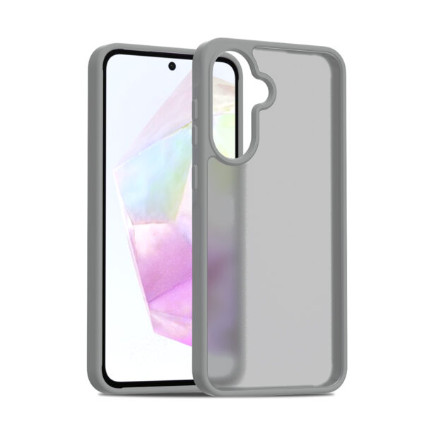 Solidenz Frosted Samsung Galaxy A56 / A36 hoesje - Titanium