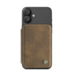 Solidenz MagSafe Wallet tot 4 kaarten – Bruin - 6