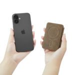 Solidenz MagSafe Wallet tot 4 kaarten – Bruin - 7