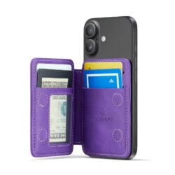 Solidenz MagSafe Wallet tot 4 kaarten - Paars