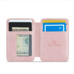 Solidenz MagSafe Wallet tot 4 kaarten – Roze - 2