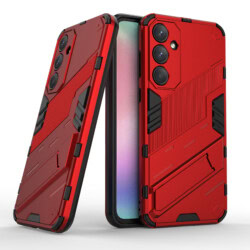 Solidenz StandGuard Xtreme Samsung Galaxy S23 FE hoesje - Rood