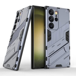 Solidenz StandGuard Xtreme Samsung Galaxy S24 Ultra hoesje - Grijs