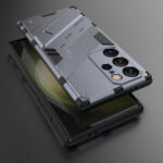 Solidenz StandGuard Xtreme Samsung Galaxy S24 Ultra hoesje – Grijs - 5