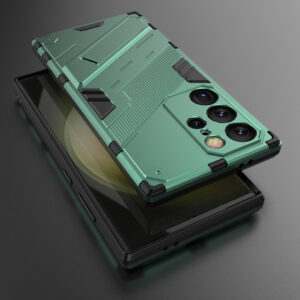 Solidenz StandGuard Xtreme Samsung Galaxy S24 Ultra hoesje - Groen - 5