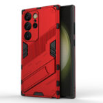 Solidenz StandGuard Xtreme Samsung Galaxy S24 Ultra hoesje – Rood - 4