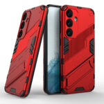 Solidenz StandGuard Xtreme Samsung Galaxy S24 FE hoesje - Rood