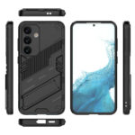 Solidenz StandGuard Xtreme Samsung Galaxy S24 hoesje – Zwart - 1