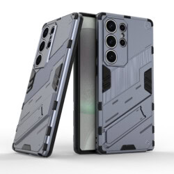 Solidenz StandGuard Xtreme Samsung Galaxy S25 Ultra hoesje - Grijs
