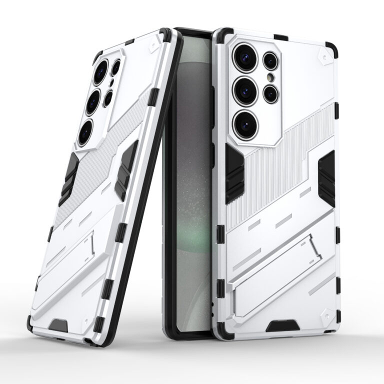 Solidenz StandGuard Xtreme Samsung Galaxy S25 Ultra hoesje - Wit