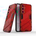Solidenz StandGuard Xtreme Samsung Galaxy S25 hoesje - Rood