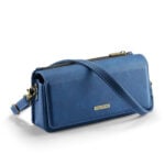 Solidenz Universele Schoudertas voor Telefoon en Portemonnee tot 7.5 inch – Blauw - 1