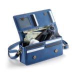 Solidenz Universele Schoudertas voor Telefoon en Portemonnee tot 7.5 inch – Blauw - 2