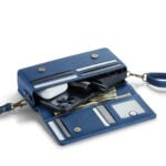 Solidenz Universele Schoudertas voor Telefoon en Portemonnee tot 7.5 inch – Blauw - 3