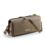 Solidenz Universele Schoudertas voor Telefoon en Portemonnee tot 7.5 inch – Bruin - 1