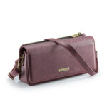 Solidenz Universeel Schoudertas voor Telefoon en Portemonnee tot 7.5 inch – Rood - 1