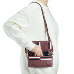 Solidenz Universeel Schoudertas voor Telefoon en Portemonnee tot 7.5 inch – Rood - 6