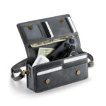 Solidenz Universele Schoudertas voor Telefoon en Portemonnee tot 7.5 inch – Zwart - 2