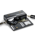 Solidenz Universele Schoudertas voor Telefoon en Portemonnee tot 7.5 inch – Zwart - 3