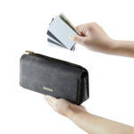 Solidenz Universele Schoudertas voor Telefoon en Portemonnee tot 7.5 inch – Zwart - 7