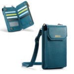 Solidenz Universeel Telefoontasje en portemonnee tot 7.3 inch - Blauw