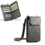 Solidenz Universeel Telefoontasje en portemonnee tot 7.3 inch - Bruin