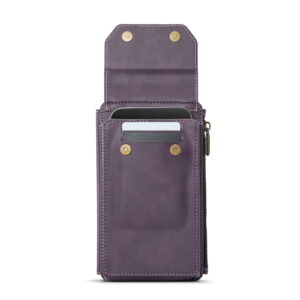 Solidenz Universeel Telefoontasje en portemonnee tot 7.3 inch – Paars - 3