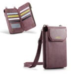 Solidenz Universeel Telefoontasje en portemonnee tot 7.3 inch - Rood