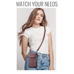 Solidenz Universeel Telefoontasje en portemonnee tot 7.3 inch – Rood - 10