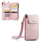 Solidenz Universeel Telefoontasje en portemonnee tot 7.3 inch - Roze