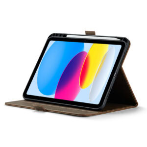 Solidenz Urban Book iPad 9 / iPad 8 / iPad 7 Hoes - 10.2 inch met pencilhouder - Bruin - 3