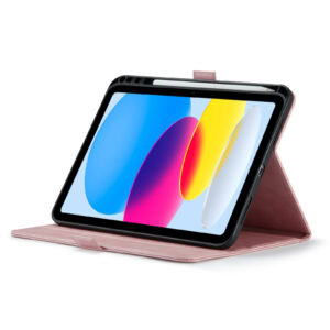 Solidenz Urban Book iPad 9 / iPad 8 / iPad 7 Hoes - 10.2 inch met pencilhouder - Roze - 3