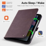 Solidenz Urban Book iPad Air 11 inch (M4 / M3 / M2) - iPad Air 10.9 inch (Air 5 / Air 4) - Met pencilhouder - Paars - afbeelding 9