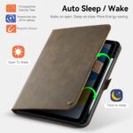 Solidenz Urban Book iPad Air 6 (M3 en M2) / Air 5 / Air 4 – 11 en 10.9 inch met pencilhouder – Bruin - 4