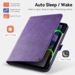 Solidenz Urban Book iPad 11 en iPad 10 – 10.9 inch met pencilhouder – Paars - 4