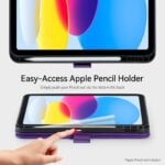 Solidenz Urban Book iPad 11 en iPad 10 – 10.9 inch met pencilhouder – Paars - 5