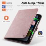 Solidenz Urban Book iPad 11 en iPad 10 – 10.9 inch met pencilhouder – Roze - 4