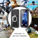 Turtle Shift Volledig waterdicht en stofdicht hoesje Samsung Galaxy S25 – MagSafe compatibel - 5